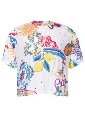 Damski top Tropique Short Sleeve Top  Capri Dream