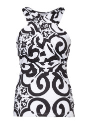 Damski top Goldbergh Azella Tank Top Black/White