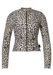 Damski top Goldbergh Ixchel Long Sleeve Zip Rashguard Jaguar