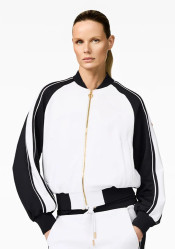 Kurtka damska Goldbergh Sunova Track Jacket White/Black