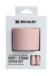 Stanley The Quencher Boot + Straw Topper 20oz/30oz Pink Dusk