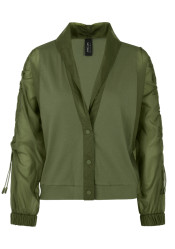 Kurtka damska Marc Cain AS 31.22 J56 Jacket Olivine 574