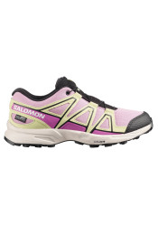 Buty dziecięce Salomon Speedcross Wp J Dawn P/Acid L/Black