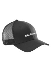Czapka z daszkiem Salomon Logo Trucker w kolorze głębokiej czerni