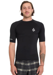 Męska koszulka Volcom Lido Solid Ss Black