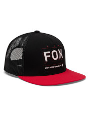 Czapka typu snapback trucker z nadrukiem Fox Image w kolorze czarnym