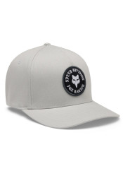 Czapka Fox Badge Flexfit jasnoszara