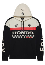 Męska bluza z kapturem Fox Honda Blocked Flc Po Black