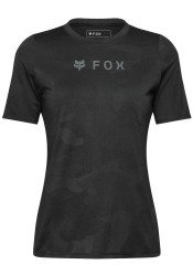 Fox W Ranger Tru Dri Ss Jersey Black