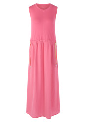Sukienka damska Marc Cain AS 21.28 J67 Dress Pink Lemonade 246