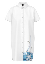 Sukienka damska Marc Cain AS 21.37 W68 Dress Little Boy Blue 362
