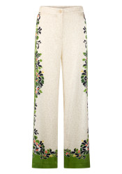 Spodnie damskie Marc Cain AC 81.70 W42 Pants Bright Ecru 112