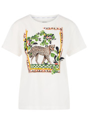 Marc Cain AC 48.10 J55 T-Shirt Off-White 110