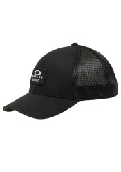 Czapka z daszkiem Oakley Patch Trucker Blackout 02E