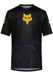 Koszulka rowerowa dla dzieci Fox Yth Ranger Ss Jrsy Img Print Plum