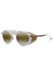 Okulary przeciwsłoneczne Vuarnet Glacier 01 VU40001U-Y5221Q Titan White