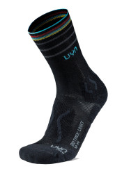 Skarpety męskie UYN Man Biotrek Light Socks Black/Grey B052