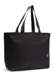 Torba typu tote z głową lisa, czarna