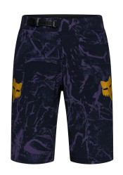 Krótkie spodenki rowerowe Fox Ranger Short Image Print Plum dla mężczyzn