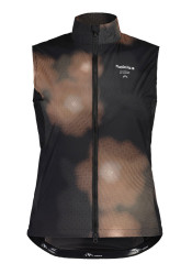 Kamizelka Maloja MalkaM. Vest Printed deep black bloom