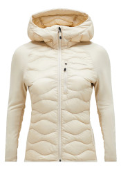 Kurtka damska Peak Performance Helium Hybrid Down Hood Jkt W Sand Fog N36
