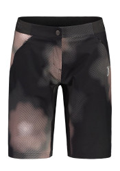 Maloja Cyklistické šortky AnemonaM. Printed_deep black bloom