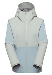 Mammut Linard Guide HS Hooded Jacket Women Nebla-Silver