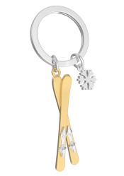 Brelok MTM Narty i płatek śniegu