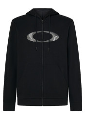 Męska bluza z kapturem Oakley New Ellipse Zip Blackout 02E