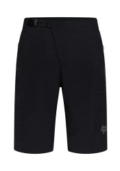 Męskie spodenki rowerowe Fox Flexair Short z wkładką czarne