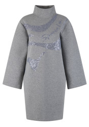 Sukienka damska Sportalm Jilin 550326 Grey Melange Light