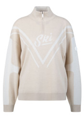 Sweter damski Sportalm Basel CH 450300 Champagner Light
