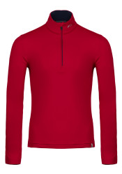 Kjus Men Feel Midlayer Half-Zip, Chili/KJUS Navy