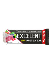 Baton proteinowy EXCELENT 40 g, czarna porzeczka z żurawiną