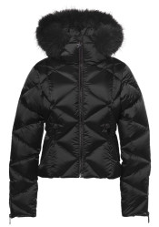 Kurtka damska Goldbergh Harumi Ski Jacket Faux Border Black