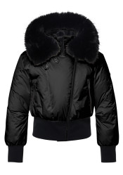 Kurtka damska Goldbergh Misake Ski Jacket Faux Border Black