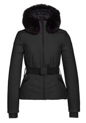 Damska kurtka narciarska Goldbergh Hida Ski Jacket Faux Border Black