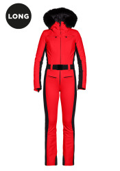 Damski kombinezon narciarski Goldbergh Parry Long Ski Suit Faux Border Flame