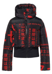 Kurtka damska Goldbergh Gaito Ski Jacket Street Signs Black/Red
