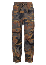 Spodnie damskie Goldbergh Mizu Pants Army Print