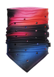 Ocieplacz na szyję damski Goldbergh Rinzu Neckwarmer Night Runner Bold