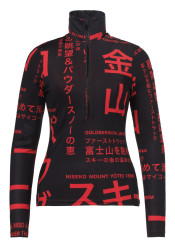 Golf damski Goldbergh Misato Ski Pully Street Signs Black/Red