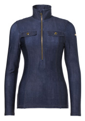 Golf damski Goldbergh Yunnai Ski Pully Raw Denim