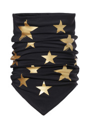 Ocieplacz na szyję damski Goldbergh Anzu Neckwarmer Black/Gold