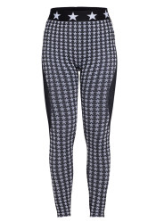 Legginsy damskie Goldbergh Celeste Baselayer Pants Black/White