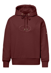 Bluza damska Goldbergh Calm Hooded Sweater Vino Rosso