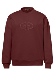 Sweter damski Goldbergh Tova Crew Neck Sweater Vino Rosso