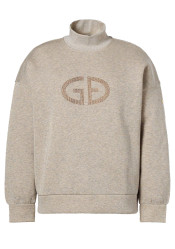 Sweter damski Goldbergh Sizzle Turtle Neck Sweater Lurex Melange