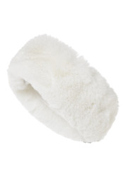 Opaska damska Goldbergh Froid Fluffy Headband Snow White