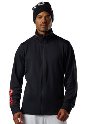 Rossignol M HERO STRETCH FLEECE JACKET-BLACK